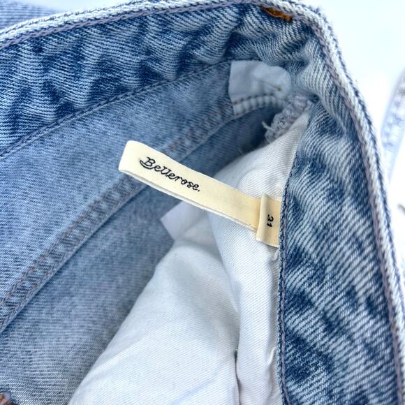 Bellerose Women’s Pony Straight Leg High Rise It Blue Jeans Pants Size 31 - Picture 8 of 10